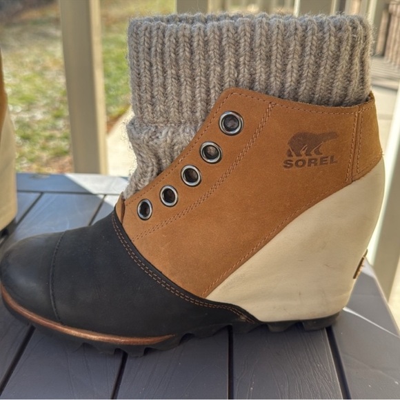 Sorel Shoes - Sorel Joanie Sweater Boots Booties Wedge